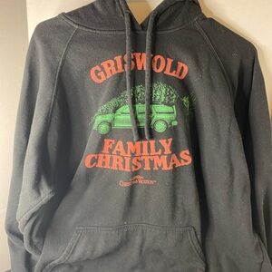 Griswold Family Christmas Black Hoodie